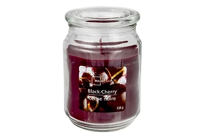 MAINSTAYS CERISE NOIRE POT PARFUMÉ 538g 19 onces / 538 grammes