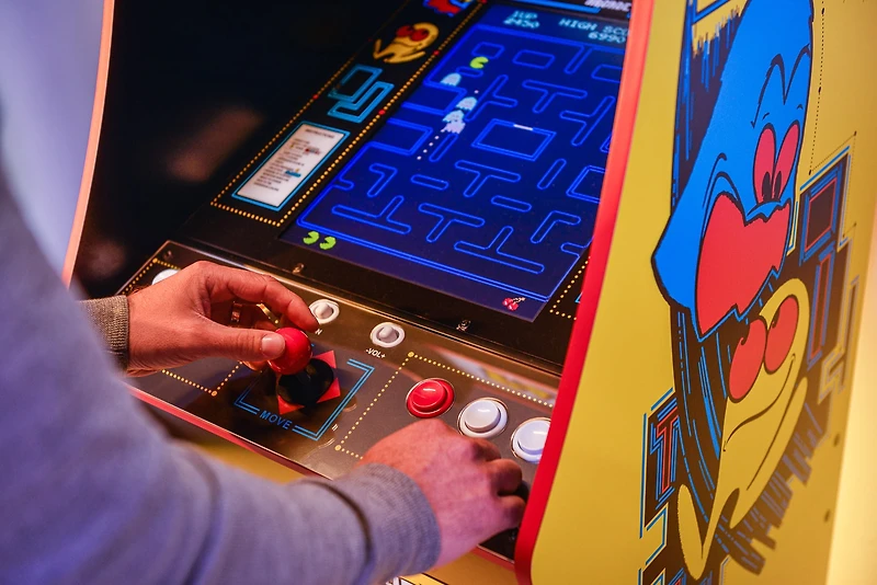 Arcade1UP Pac-Man Legacy Deluxe Arcade Machine