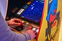 Arcade1UP Pac-Man Legacy Deluxe Arcade Machine