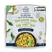 Passage to Asia - Thai Green Curry Bowl (280g), Deliciously quick: authentic Thai Veg Curry in 90 seconds