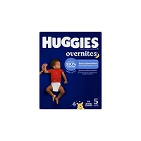 Huggies Overnites Nighttime Baby Diapers, Mega Colossal Pack, Sizes: 4-7, Sizes: 4-7 | 100-60 Count