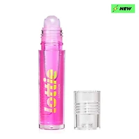 Lottie London - Roller Glaze Feeling Grape - Rollerball pH Color Changing Lip Oil in Pink - 0.23 Fl oz