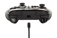 Manette filaire améliorée PowerA pour Xbox – Metallic White Camo Xbox Series X