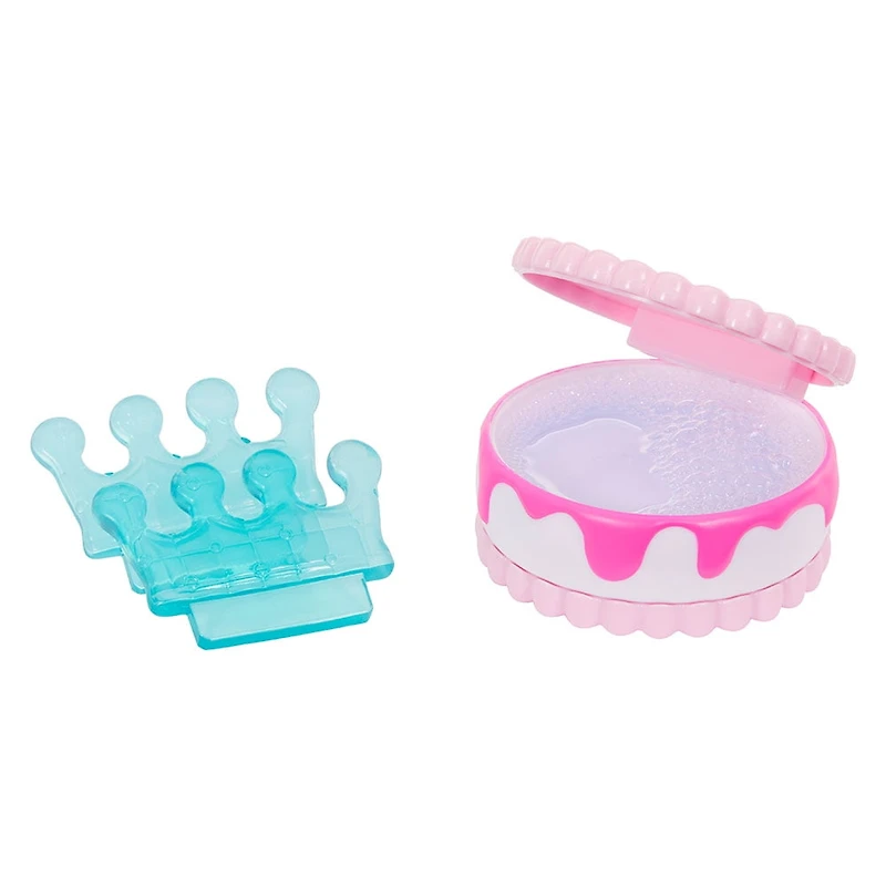 Yummiland Beauty Bag Playset + Lip Gloss Doll - Ice Cream Bag Includes exclusive Bianca Bubbglegum, Nail Polish + Nail Stickers, Manicure, Doll Playset, Cosmetic Play 4+