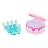 Yummiland Beauty Bag Playset + Lip Gloss Doll - Ice Cream Bag Includes exclusive Bianca Bubbglegum, Nail Polish + Nail Stickers, Manicure, Doll Playset, Cosmetic Play 4+