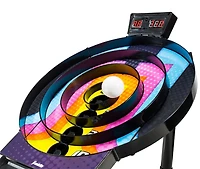 Jeu de balle tourbillon de type arcade Franklin Sports – Jeu d’arcade sans outils qui est prêt pour la salle de jeu – Pointage électronique automatique avec rampe d’arcade de retour de balles. Excelle