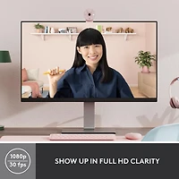 Logitech Brio 300 Webcam Full HD avec confidentialité