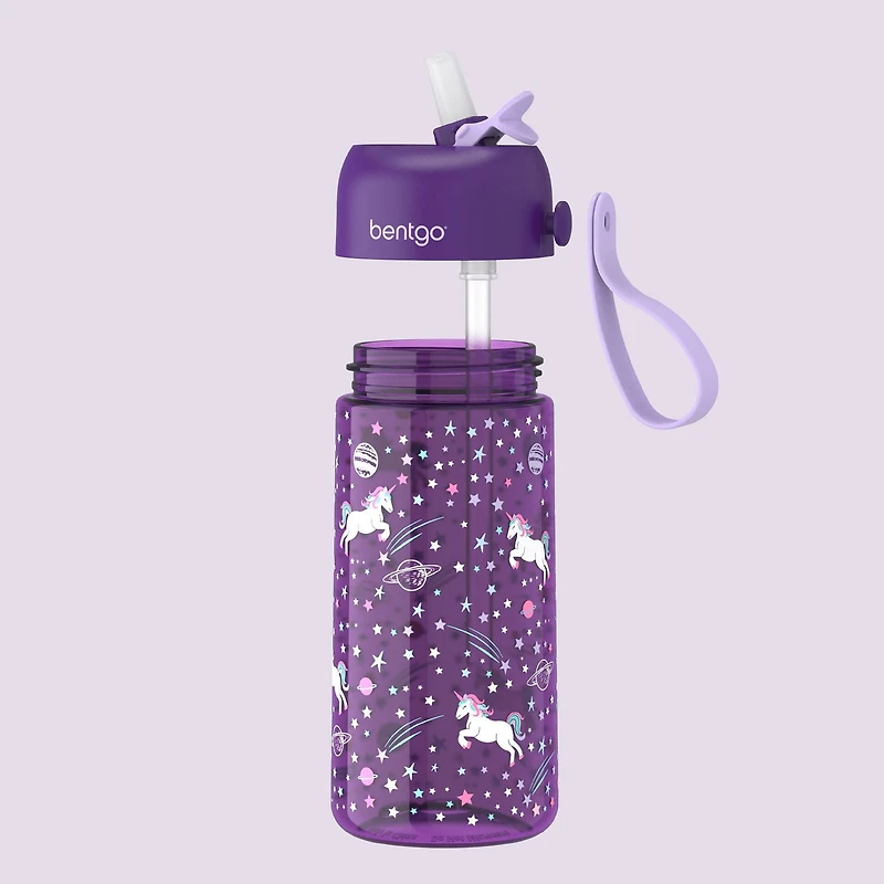 Bentgo Kids Prints Water Bottle - Unicorn
