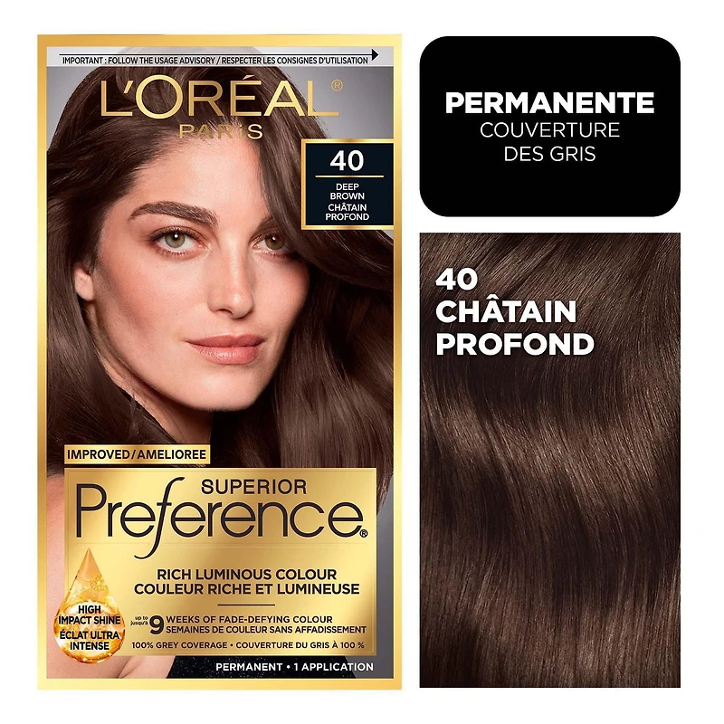 L'Oréal Paris Superior Preference, Permanent Hair Dye