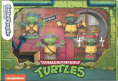 Little People Collector Teenage Mutant Ninja Turtles Special Edition Set, 4 Figures