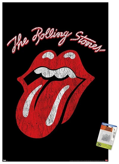 Rolling Stones - Classic Logo Wall Poster