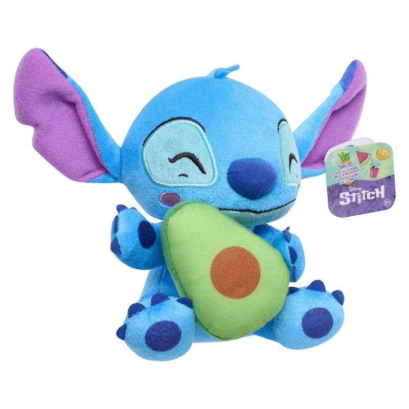Disney Stitch Small 7-inch Plush Stuffed Animal, Stitch with Avocado, Disney Stitch Small Plush with Avocado
