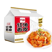 Saveur d'huile de chili aux nouilles larges Baijia - Épicé et piquant Saveur d'huile de chili aux nouilles larges Baijia - Épicé et piquant