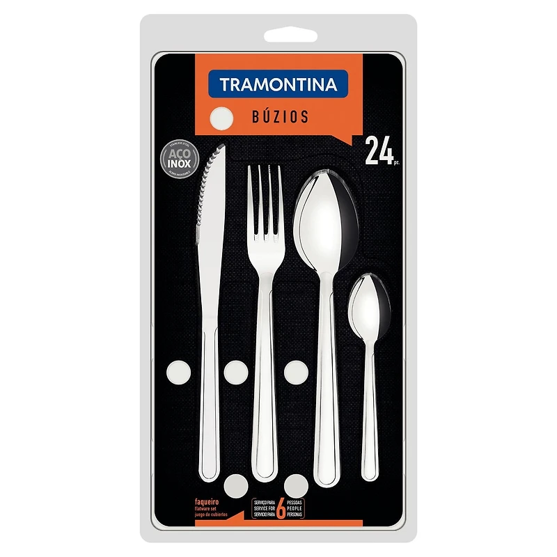 24 Pc Flatware Set
