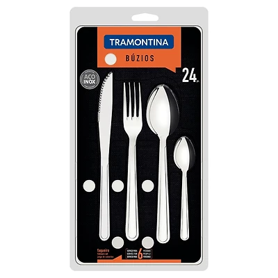 24 Pc Flatware Set