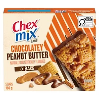 Chex Mix Chocolatey Peanut Butter Bars, 5 CT