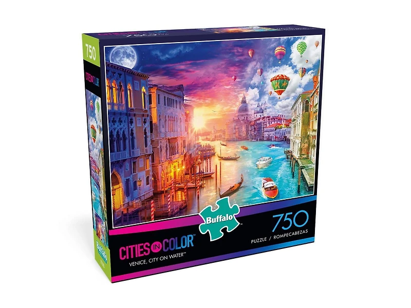 Buffalo Games - Le puzzle Cities in Color - Venice, City on Water - en 750 pièces