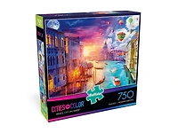 Buffalo Games - Le puzzle Cities in Color - Venice, City on Water - en 750 pièces
