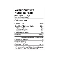 Repas texturé pour bébé aux lentilles