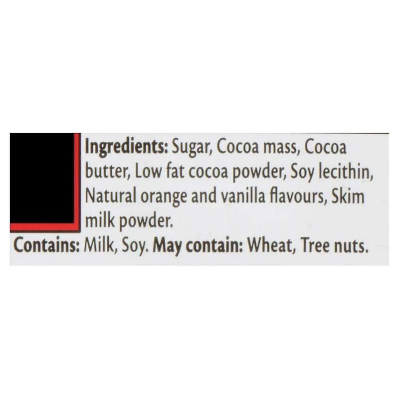 Chocolat noir à l'orange Terry's