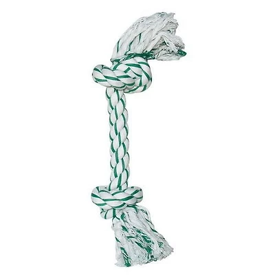 Dogit Minty Knotted Rope Bone Dog Toy, Medium (26 cm/10")