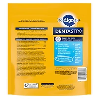 Gâteries de soins buccodentaires PEDIGREE DENTASTIX Mini saveur originale, format méga, 108 bâtonnets, sachet de 760 g