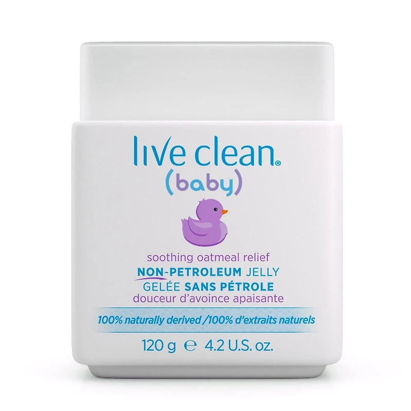 Live Clean Baby Soothing Relief Non-Petroleum Jelly, 120 g, Non-Petroleum Jelly