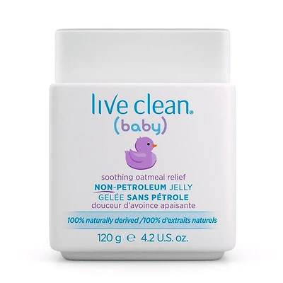 Live Clean Baby Soothing Relief Non-Petroleum Jelly, 120 g, Non-Petroleum Jelly