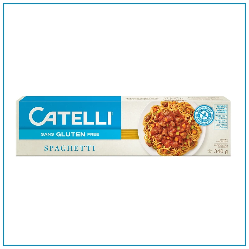 Spaghetti Catelli Sans Gluten, 340 g 340 g