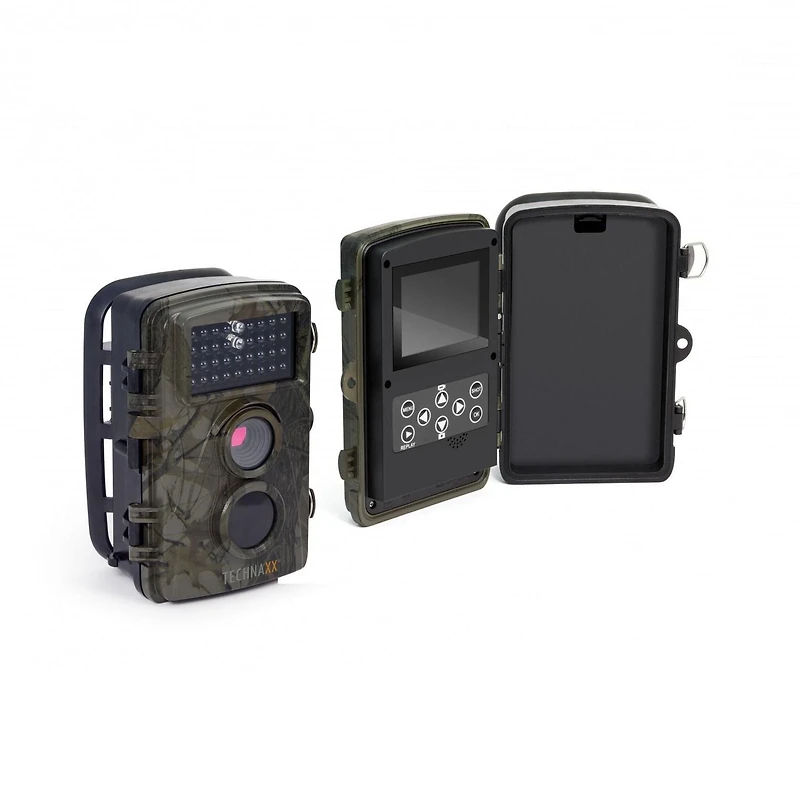 Technaxx TX-69 Nature Wild Cam Caméra de surveillance de la faune et de la maison à piles - Vert