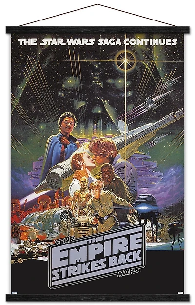 Star Wars: The Empire Strikes Back - Kiss One Sheet Wall Poster, 22.375" x 34"