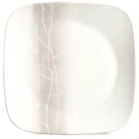 Corelle Wandering Grove 9" Square Glass Salad Plate, Corelle Wander Grove salad