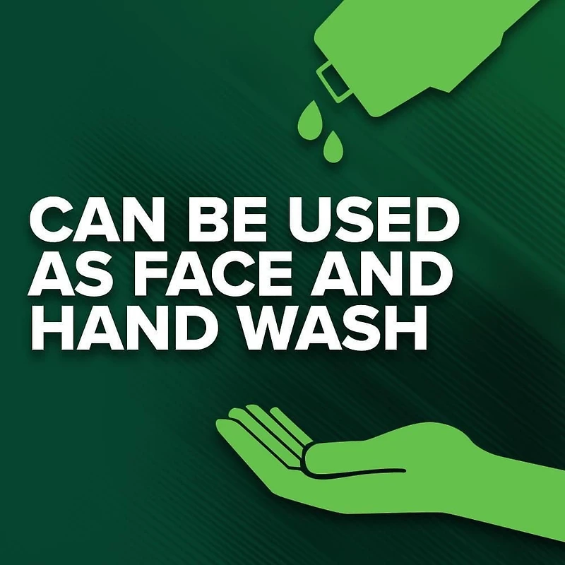 Irish Spring Ultimate Wake Up Tea Tree Face & Body Wash for men, Moisturizing body wash washes away bacteria - 18 fluid ounce (532mL).