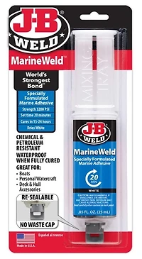 J-B Weld 50172CAN 25ml Marine Weld Epoxy White