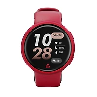 Montre connectée Reebok Stride DELTA fitness, appels Bluetooth, fréquence cardiaque et SpO₂, écran AMOLED de 1,43" , 80+ modes sportifs, autonomie de 10 jours, étanche IP68, compatible Android/iOS