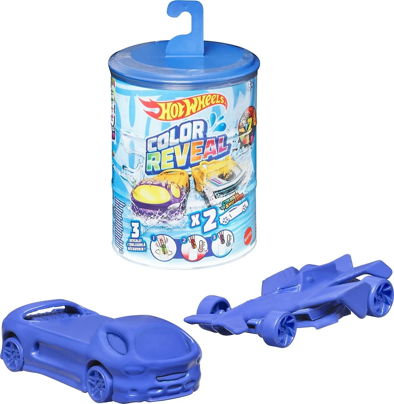 Hot Wheels Color Reveal Vehicle 2pk