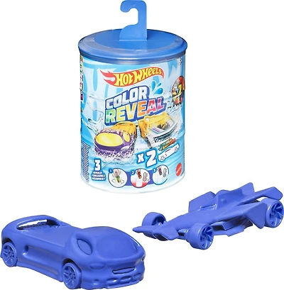 Hot Wheels Color Reveal Coffret de 2 véhicules, chang. couleur