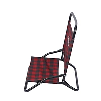 Ensemble chaises et couvertures Ozark Trail, à carreaux rouge et noir, polyester, logo Canada