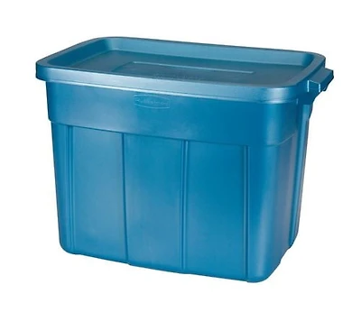 Bac de rangement 68 L Roughneck de Rubbermaid - bleu Bac de rangement de 68 litres