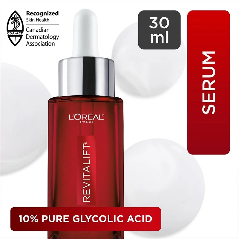 Sérum D'Acide Glycolique Pur 10% | Revitalift Triple Power LZR Avec 10% D'Acide Glycolique Pur