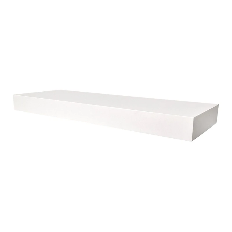 Hometrends 23 inch White Floating Shelf, 23" White Floating Shelf