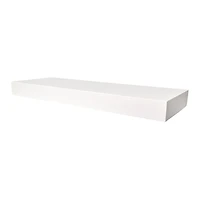 Hometrends 23 inch White Floating Shelf, 23" White Floating Shelf