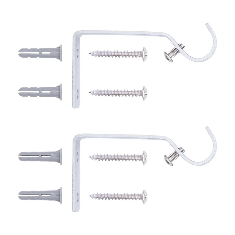 Home Trends 28"-48" Drapery Rod Set, 5/8 in. Diameter, 5/8 in. Diameter
