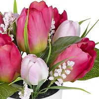 Ensemble de roses artificielles et d'oreilles d'agneau Mainstays