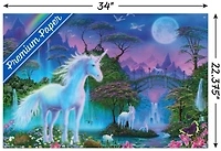 Unicorn Meadow Wall Poster