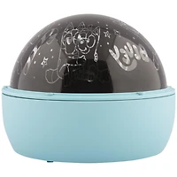 Christmas Lightshow Projection-Tabletop ShadowLights-Bluey Christmas-Bluey (White)