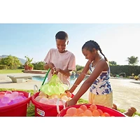 Bunch O Balloons – Fête tropicale, lot gratuit inclus   140 ballons à eau à remplissage rapide et auto-scellants (emballage 3+1) de ZURU   Des ballons à eau pour toute la famille : enfants, adolescent