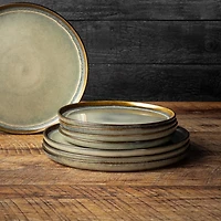 Service de table en céramique Yellowstone 8 pièces, collection Kayce