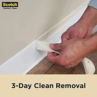 3M 2020-48EP3 1.88" x 60.1yd (48mm) Scotch Contractor Grade Masking Tape (3pk)