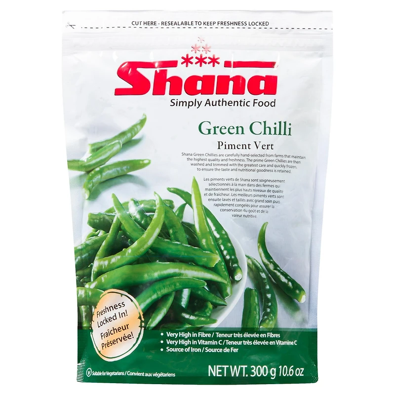 Shana Green Chilli, 300 g